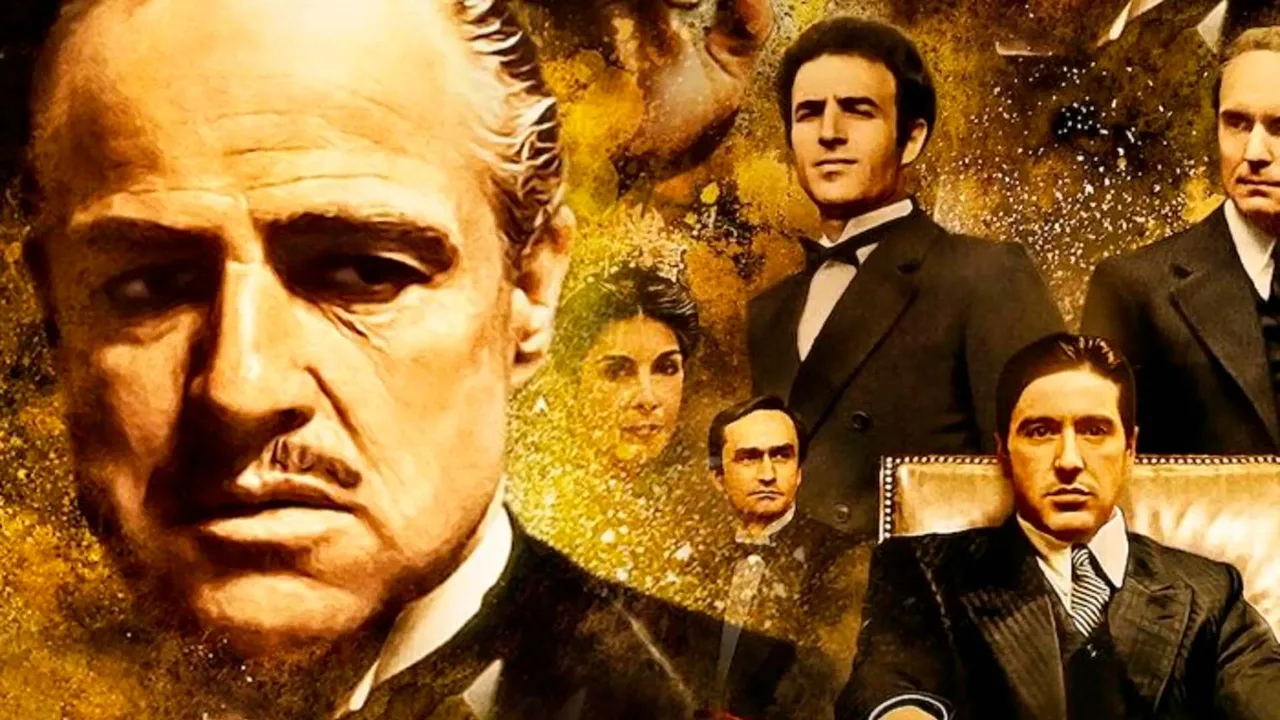 Capa de O poderoso chefão