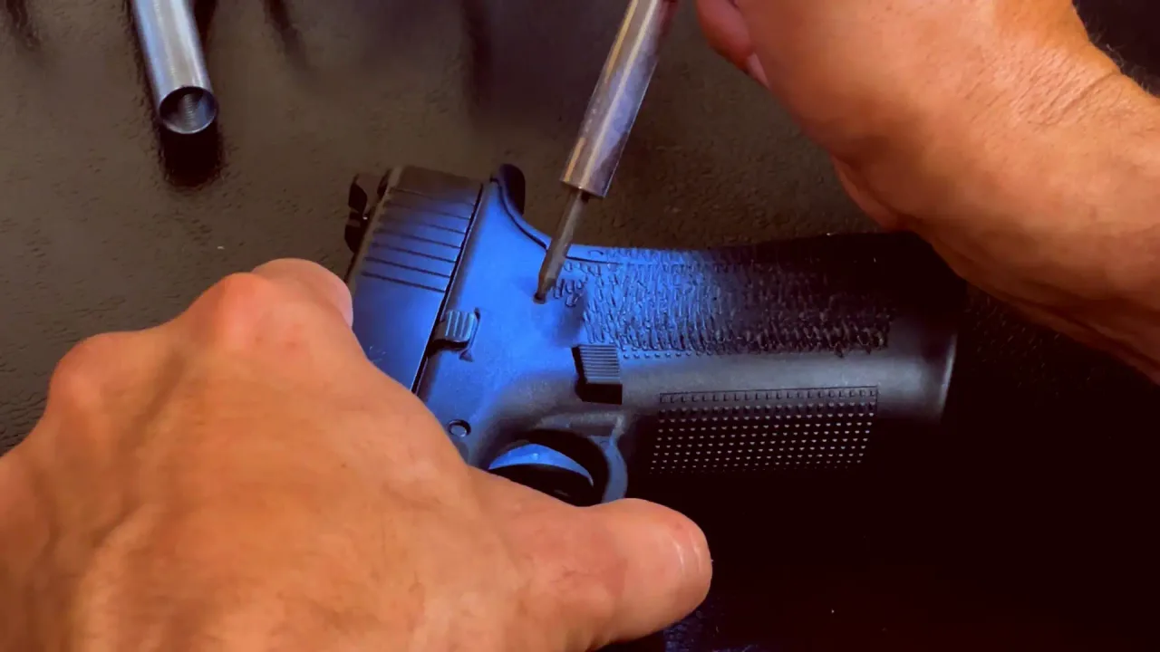 Capa de Stippling na Glock gen5