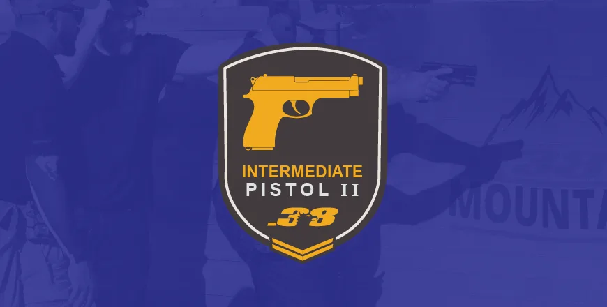 Capa do curso Intermediate Pistol II