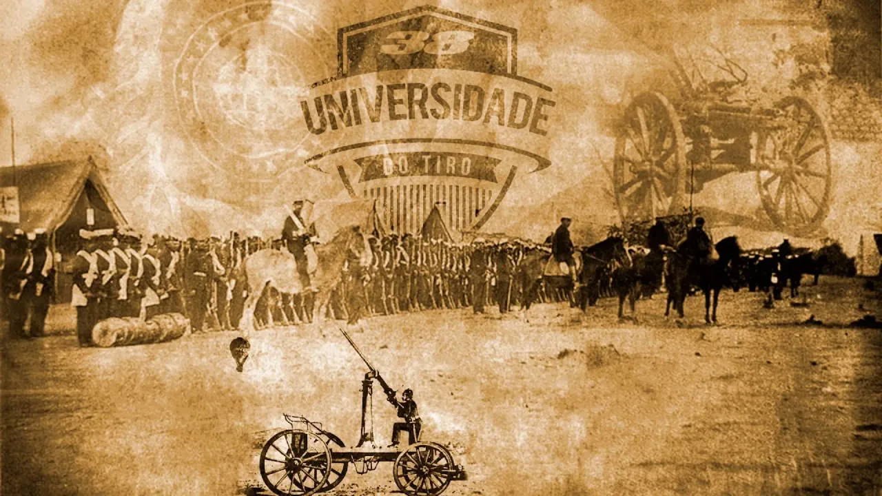 Capa de As Armas da Guerra do Paraguai