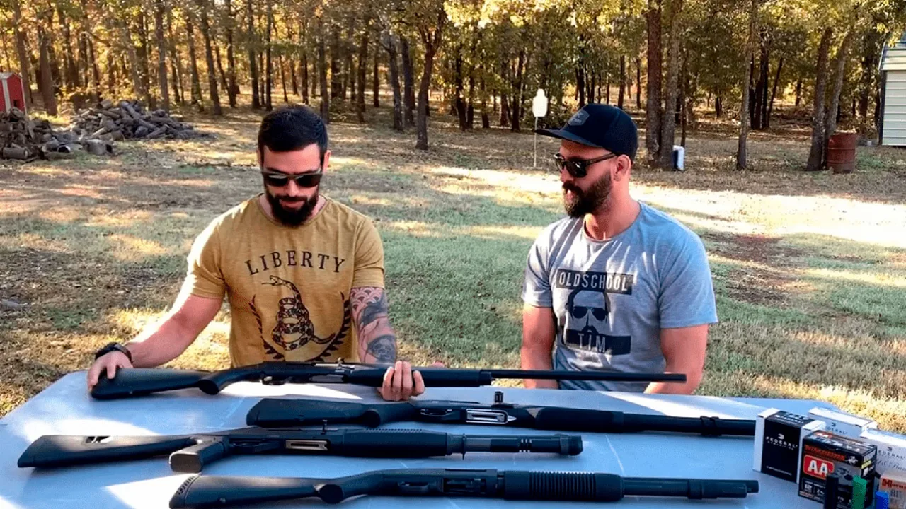 Capa de Diferentes plataformas de espingadas 12 gauge - parte II