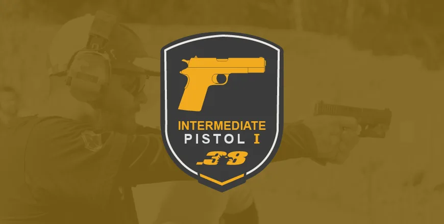 Capa do curso Intermediate Pistol I