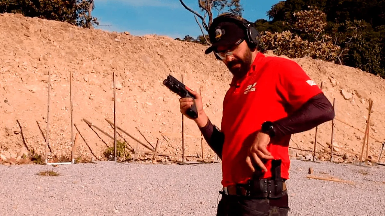 Capa de Recargas em pistolas