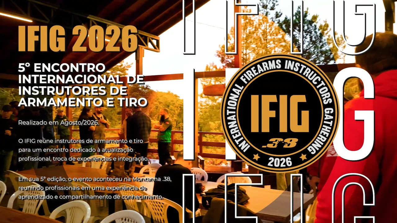 Thumb do vídeo IFIG 2026 | 5º Encontro Internacional de Instrutores de Armamento e Tiro